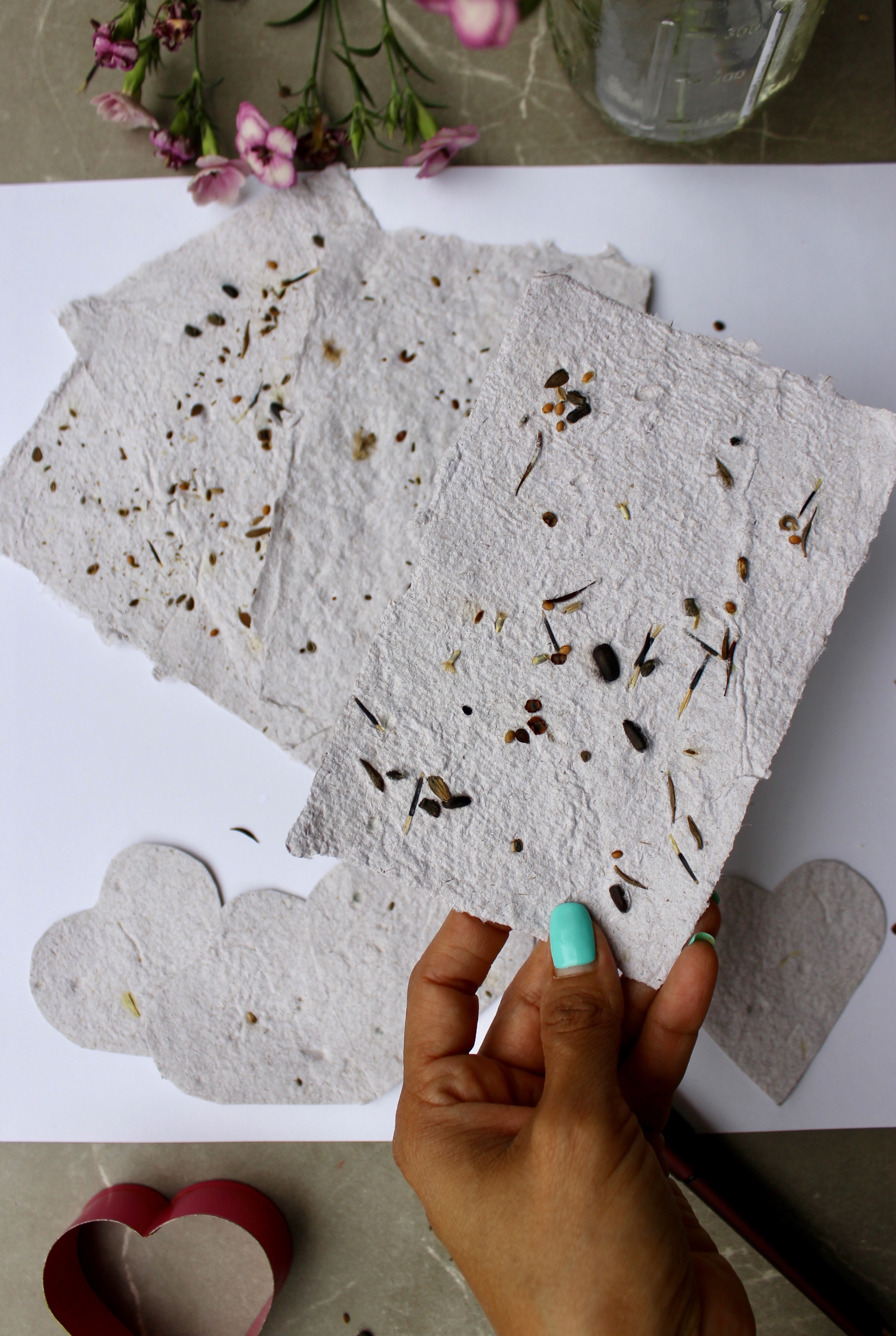 How to Make Seed Paper That Can Grow Flowers and Herbs | ehow