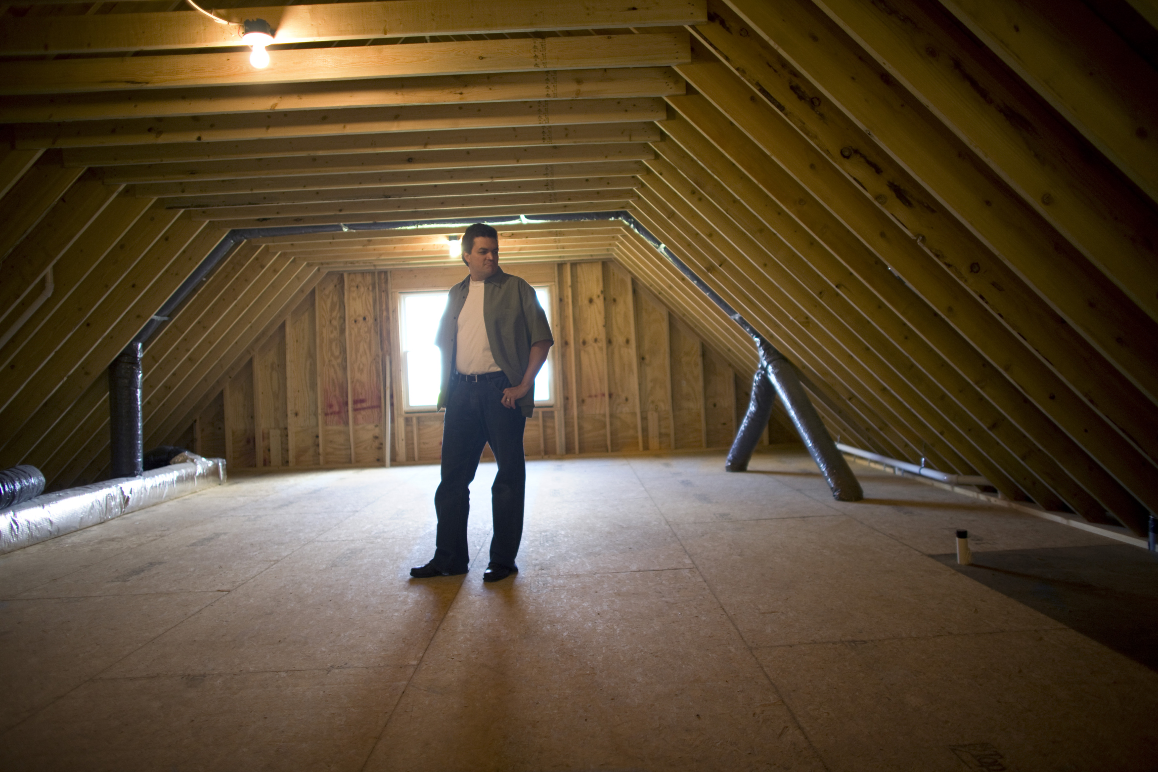 How to Convert a Garage Attic to Storage Space | ehow, image size:2290x1526