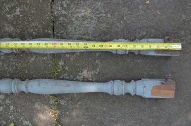 measure and cut table legs to size