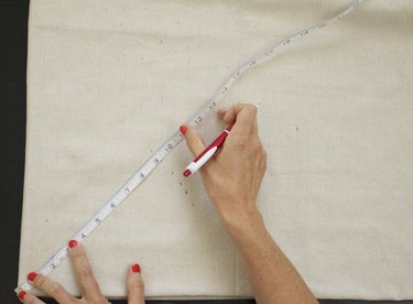 Mark at 9.25 inches