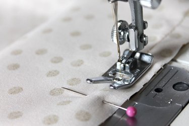 Sew around three sides.