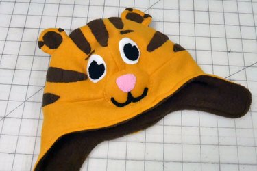 finished Daniel Tiger hat
