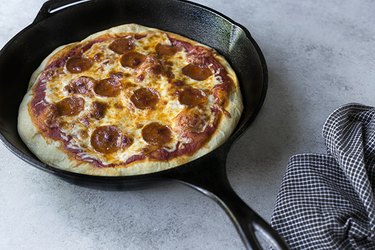 How to Bake Pizza on a Cast Iron Skillet