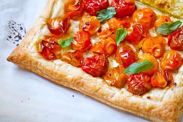 Five-Ingredient Spicy Tomato Tart