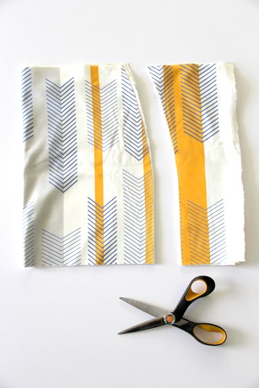 Cut out main skirt body pattern piece