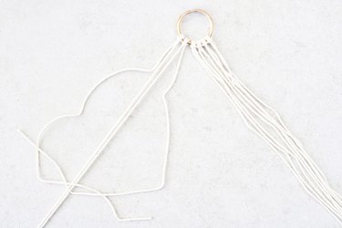 Insert the right strand of cord