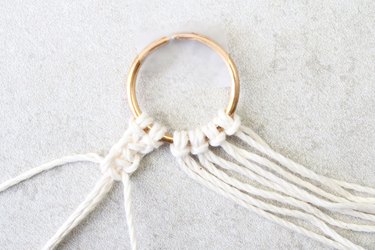 Tie another square knot