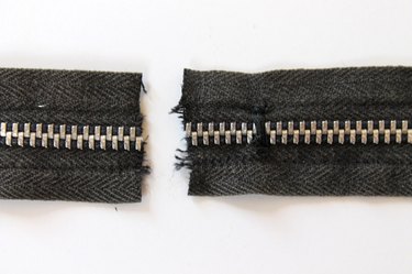 cut zipper