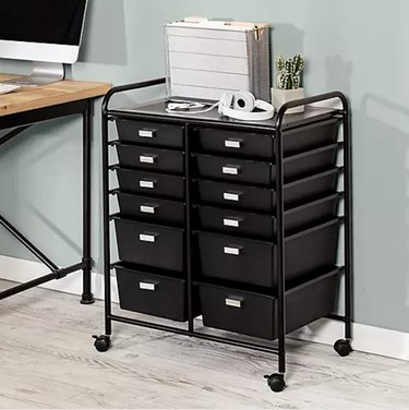craft storage cart