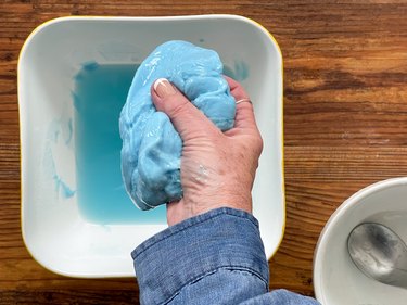 knead mixture