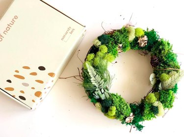 DIY Moss Fall Wreath Kit by NaturelyBox