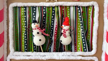 Snowman puppets
