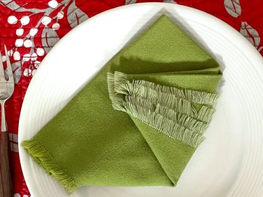 fold the side over