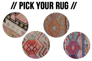 Pick your rug for your bedroom