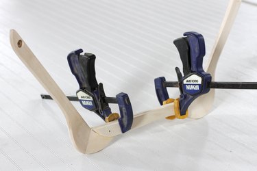 clamp together overnight