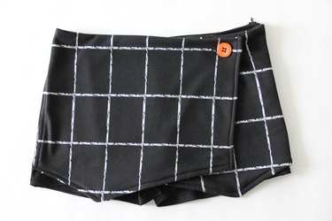 Make an asymmetrical wrap skort with this easy DIY
