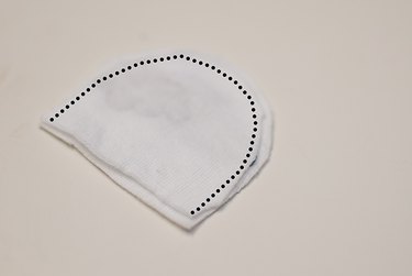 Sew the ears.