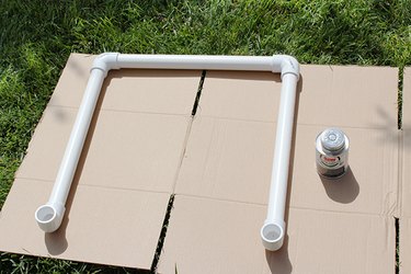 two 90-degree angles facing upward