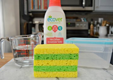 homemade reusable scented fabric softeners