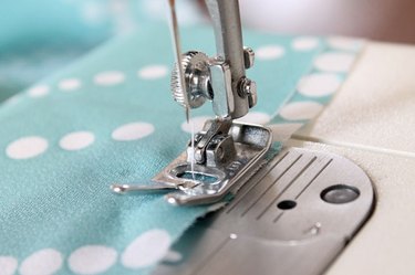 sew a half inch from the edge
