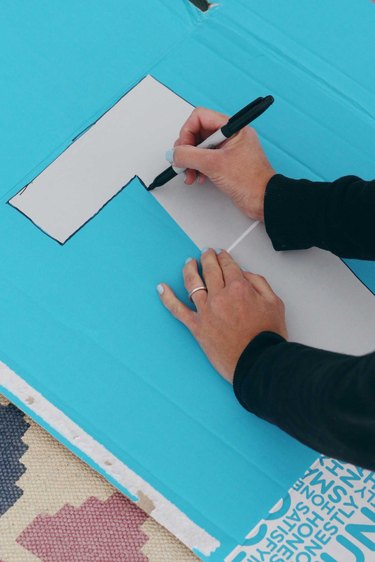 How to Make Painted House Numbers from Cement