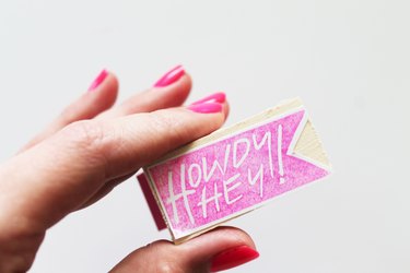 finished stamp