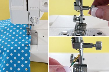 installing a needle