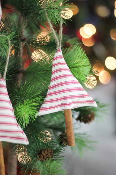 Scented cinnamon ornament.