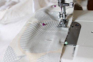 sew the insets