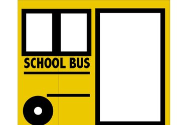 Illustration of the left side of the bus.