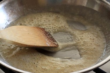 Flour and butter combined.