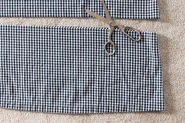 Cut off the bottom of the dress.