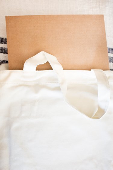 Cardboard in bag