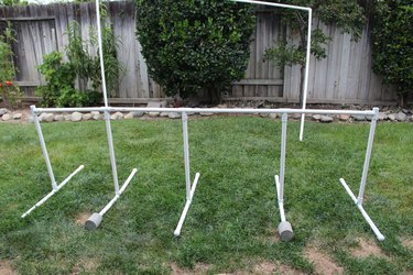 Base and legs connected.