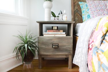 Finished side table