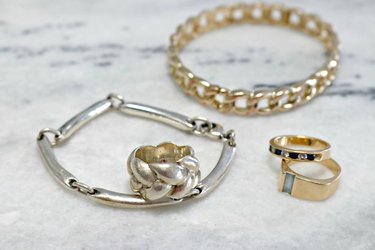 Pieces of jewelry