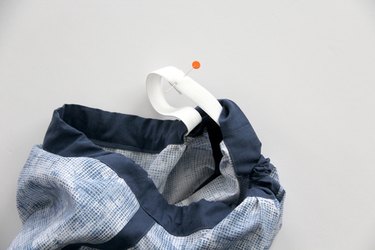 sew elastic ends together