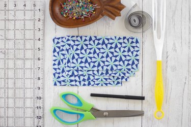 materials needed for reusable Swiffer duster