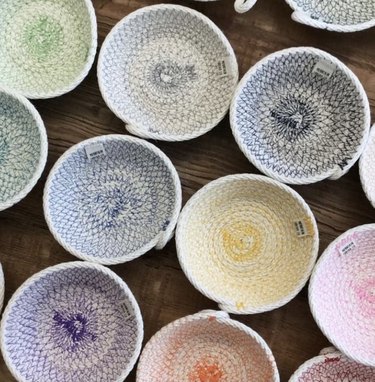 Coiled Rope Basket Image