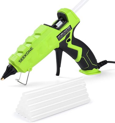 Seekone Dual Temperature Hot Glue Gun With Included Glue Sticks