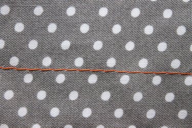 basting or gathering stitch