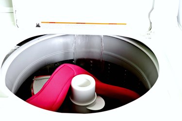 Car seat cover in washing machine
