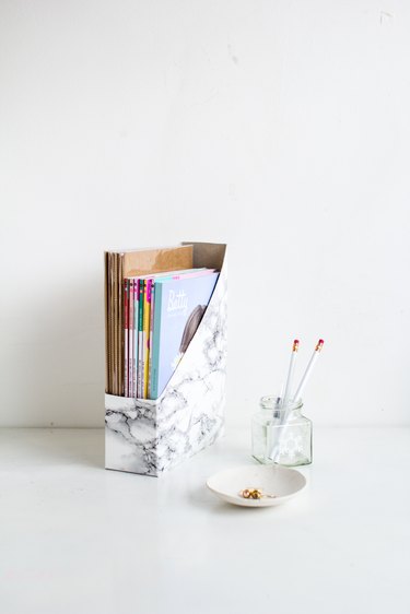 How to Make a Desk Magazine Holder