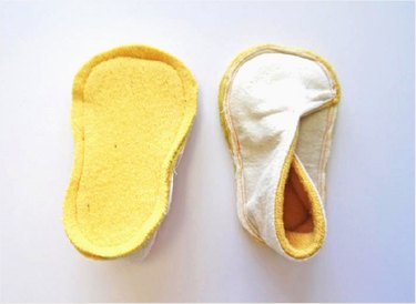 Sole stitched to outer