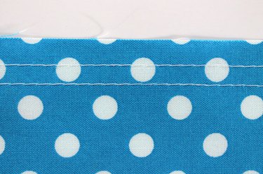 ease or gather stitch