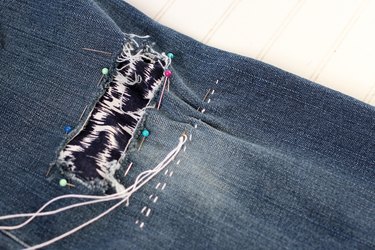 continue to stitch