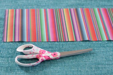 Adorn the interior of your car with a colorful, handmade steering wheel cover.