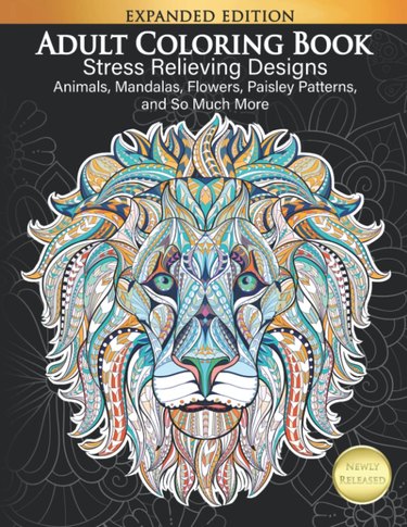 Adult Coloring Book by Cindy Elsharouni