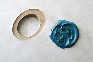 turquoise paint