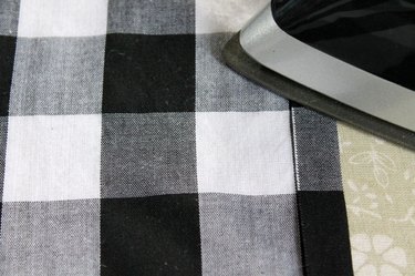 fold and press new hem
